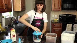 Tupperware Power Chef System Demonstration  Making Chocolate Mousse [upl. by Can962]