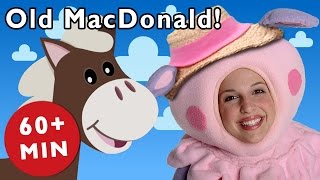 Old MacDonald Had a Farm  More  Nursery Rhymes from Mother Goose Club [upl. by Renado]