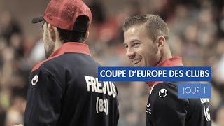 COUPE DEUROPE DES CLUBS  JOUR 1  TOUR 1 [upl. by Anahsed]