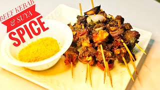 HOW TO MAKE DELICIOUS BEEF KEBABS BEEF KABOBS KYIKYINGA RECIPE [upl. by Fen]