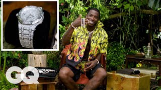 Gucci Mane Shows Off His Insane Jewelry Collection  On the Rocks  GQ [upl. by Landre]