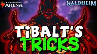 TIBALTS FREE TURN 3 VICTORY BEST KALDHEIM Deck Big Red Trickery MTG Arena [upl. by Ian]