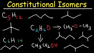 Drawing Constitutional Isomers of Alkanes  Organic Chemistry [upl. by Loreen752]