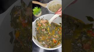 Southern collard greens collardgreens soulfood dinner [upl. by Ttenneb]