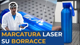 Marcatura laser su borracce  LASIT [upl. by Amersham]