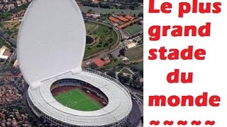 LE PLUS GRAND STADE RECORD DU MONDE [upl. by Ogg]