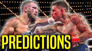 Vasiliy Lomachenko vs George Kambosos Jr FIGHT PREDICTIONS [upl. by Ellednek863]