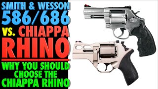 SampW 686586 vs Chiappa RhinoWhy You Should Choose the Rhino [upl. by Litnahc249]