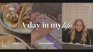 PhD Vlog  life is about balance ⚖️ [upl. by Yrffoeg799]