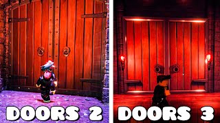 DOORS FLOOR 2 VS DOORS FLOOR 3 NEW GAME [upl. by Notsuh]