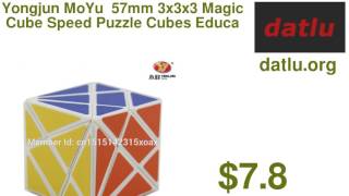 Yongjun MoYu 57mm 3x3x3 Magic Cube Speed Puzzle Cubes Educational Toy Special Toys [upl. by Erait325]