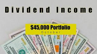 How Much My 45000 Dividend Portfolio Paid Me In October 2024 [upl. by Chick]