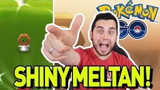 I GOT SHINY MELTAN SHINY MELTAN IS BACK in POKEMON GO [upl. by Gerkman839]