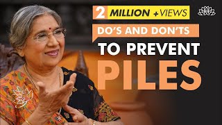 Best Tips to Get Rid of Piles Permanently  Dr Hansaji Yogendra [upl. by Varin]