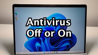 How to Turn Off Antivirus on Windows 11 or 10 PC Windows Defender [upl. by Linad]