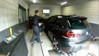 Golf 6 GTI dyno test [upl. by Feltie964]