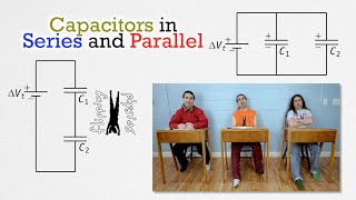 Capacitor Series and Parallel Circuits [upl. by Trula]