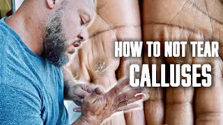 How To Not Tear Your Calluses While Lifting Weights [upl. by Mayer]