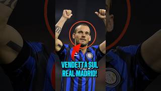 La vendetta di Sneijder sul Real Madrid😱🔥 football [upl. by Yerocaj128]