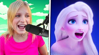 7 YouTubers Behind The Voices Ninja Kidz TV JoJo Siwa Charli Damelio [upl. by Anyrtak]