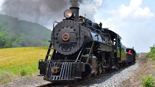 East Broad Top 16 Summer Steam In The Aughwick Valley [upl. by James]