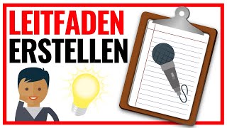 Interviewleitfaden erstellen Beispiel für semistrukturierte Interviews 📃 [upl. by Kape]