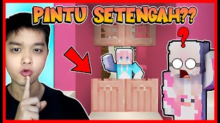 TIKTOK HACK TERBARU  BLOCK PINTU TAPI CUMAN SETENGAH  Feat sapipurba Minecraft [upl. by Comptom]