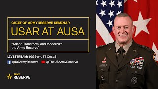 AUSA2024  Chief of the Army Reserve Seminar [upl. by Pate399]