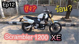 ลองขี่ Triumph  Scrambler 1200 XE สูงมากกก Test Ride Ep 12 [upl. by Mauchi]