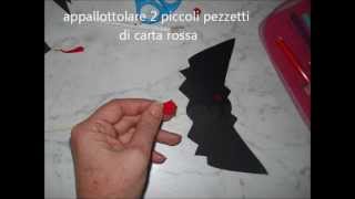 pipistrello decorazione di halloween [upl. by Udell]