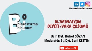 Eliminasyon Diyeti Vaka Çözümü [upl. by Enomor]