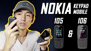 Nokia Keypads  Nokia 105 amp 106 Quick Review amp Unboxing [upl. by Lig]