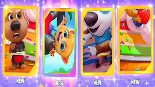 🌈💥🌺♥️🌿🥀New Stickers Album amp New Stickers Collection🥀🌿♥️🌺My Talking Tom Friends Gameplay New♥️🌺🌿🥀💥🌈 [upl. by Anial293]