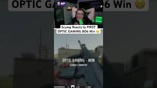 Scump Reacts to FIRST OPTIC GAMING BO6 WIN 😁 [upl. by Naquin]