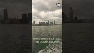 🛳️🌴Scenic Ferry Ride from Hong Kong Central to Lamma Island 2024 shorts ytshorts  TheArcTurn [upl. by Inamik]