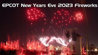 EPCOT New Years Eve 2023 Fireworks Full Show in 4K  Walt Disney World Orlando Florida 2023  2024 [upl. by Brenn]