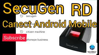 How To Installation Secusen Rd Sarvice In Android Mobile  Secugen Machine Ko Canect Mobile Me [upl. by Marlee]