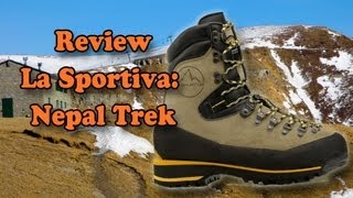 Recensione scarponi Nepal Trek  La sportiva [upl. by Alhak459]