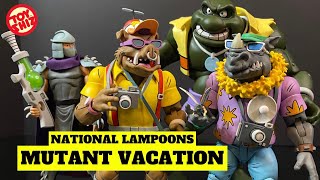 2024 TMNT VACATION BEBOP amp ROCKSTEADY  Cartoon TMNT  NECA Toys [upl. by Assel101]