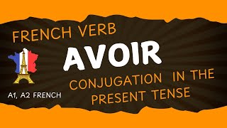 Conjugation of the French verb Avoir in the present tensetrending ytshorts yt frenglish yts [upl. by Sitoel]