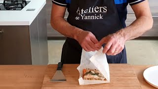 Comment réussir la cuisson en papillote  Les astuces en vidéo de Yannick  Recette diététique [upl. by Asilram]