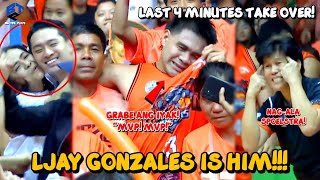 LJAY GONZALES NATUPAD ANG MATAGAL NA PANGARAP GANTIHAN NI BANAL AT HERNANDEZ SA GAME 3 DO OR DIE [upl. by Hamehseer]