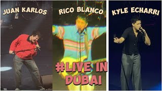 Rico Blanco Juan Karlos amp Kyle Echarri Concert in Dubai Full Video Highlights  McKuan Goes Random [upl. by Lozano]