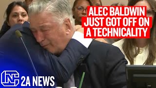 Alec Baldwin Just Got Off On A Technicality For The Rust Shooting amp Cant Be Tried Again [upl. by Goldfarb]