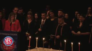 Inaugural Alpha Lambda Delta Induction  St Francis College [upl. by Dearden]