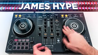 Pro DJ does James Hype Mix on DDJ400 [upl. by Aisatsan]