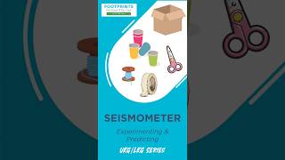 How To Make Seismometer  Experiment Activity for Kids  LKG UKG Footprints Preschool [upl. by Armington]