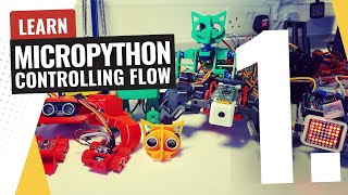 Learn MicroPython  Part 1 Controlling the flow [upl. by Waechter]