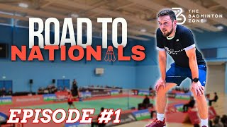 Im training for the English National Badminton Championships  R2N Episode 1 [upl. by Sherrie]