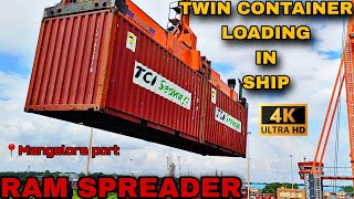 CONTAINER  LOADING  210924  containerships [upl. by Arleyne]